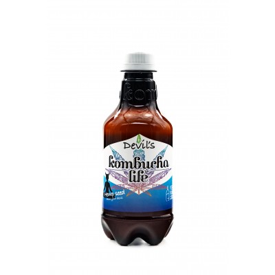 Kombucha Life чаена естествено газирана ферментирала напитка Девил'с 0.330 л 